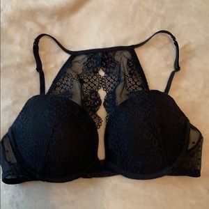 Adore Me Black Lace Bra